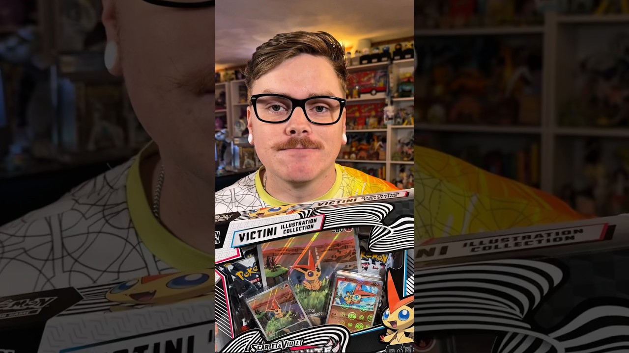 Opening the NEW Pokémon Victini Illustration Collection! - YouTube