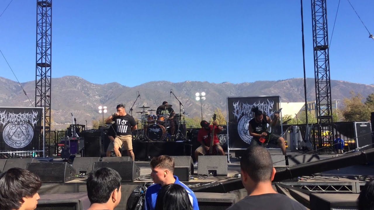 Bloodscribe- live at Knotfest 2014 San Bernardino, ca