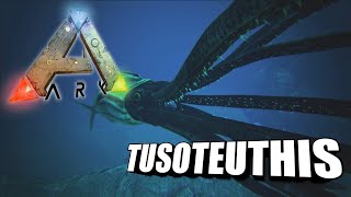 Taming A Tusoteuthis | Ark Survival Evolved | The Island