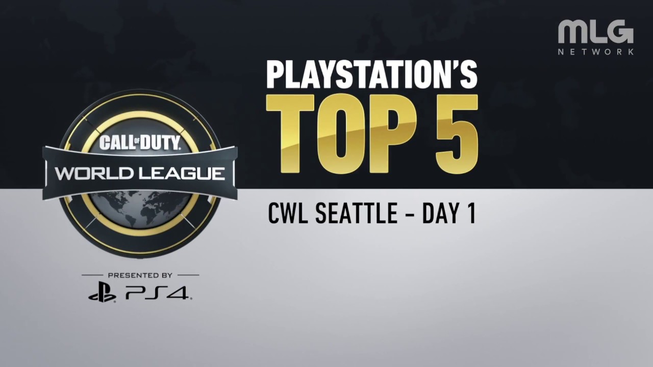 Top 5 Plays of Day 1 Presented by PlayStation | CWL Seattle