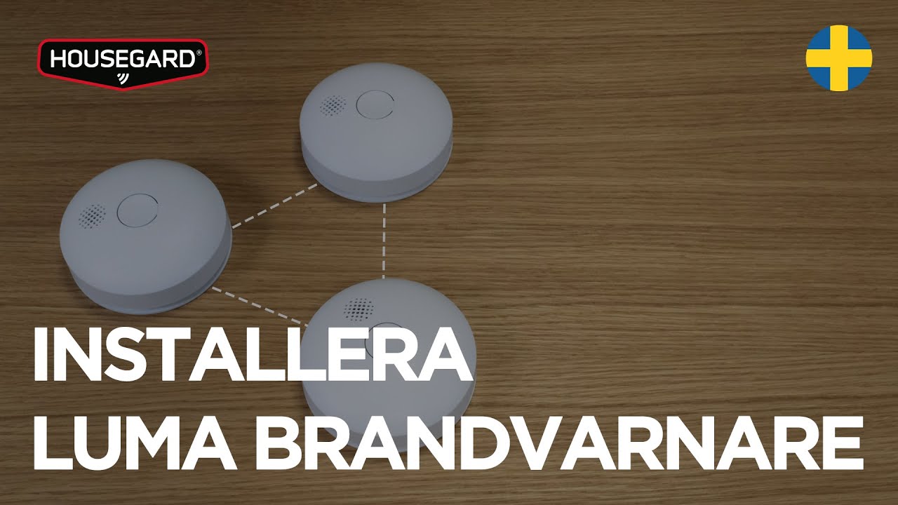 Installera Luma Brandvarnare (utan hub) - SE