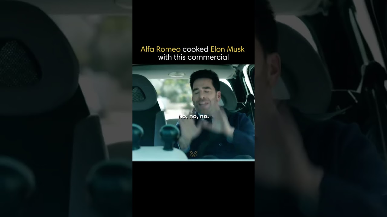 Alfa Romeo cooked Elon Musk with this commercial