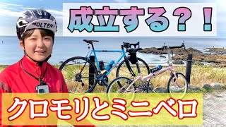 【成立する？】ロードバイクと20インチのミニベロでサイクリング（カフェ＆レストランマーロウ秋谷本店）