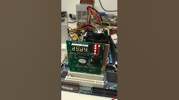 POST PCI Card Diagnostic (RAM not correctly seated)