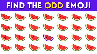 Find the ODD One Out - FIND THE ODD EMOJI OUT🕵️‍♂️🔍 | Ultimate Emoji Quiz Showdown 2024