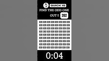 Find the Odd One Out! |QUICK IQ| #OddOneOut #BrainTeaser #PuzzleChallenge #shortsyoutube#shorts#find