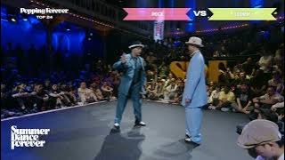 Jrock vs Soonbin TOP 24 Popping Forever | Summer Dance Forever 2025