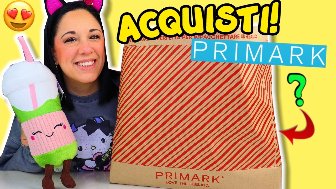 Apro ACQUISTI di PRIMARK! iolanda sweets