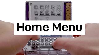 PocketMage App Overview - Home Menu