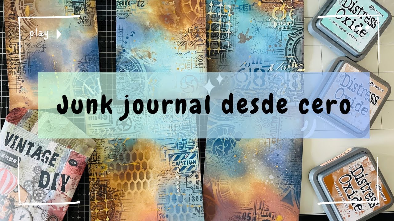 🗞️PAPELES PARA EL JUNK JOURNAL 📰✂️ No todo es reciclado 🙊