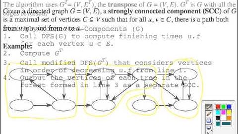 Topic 14 F DFS Applications TS SCC