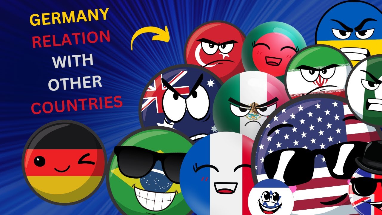 Countryball - GERMANY Relations with other Countries |Countryballs |