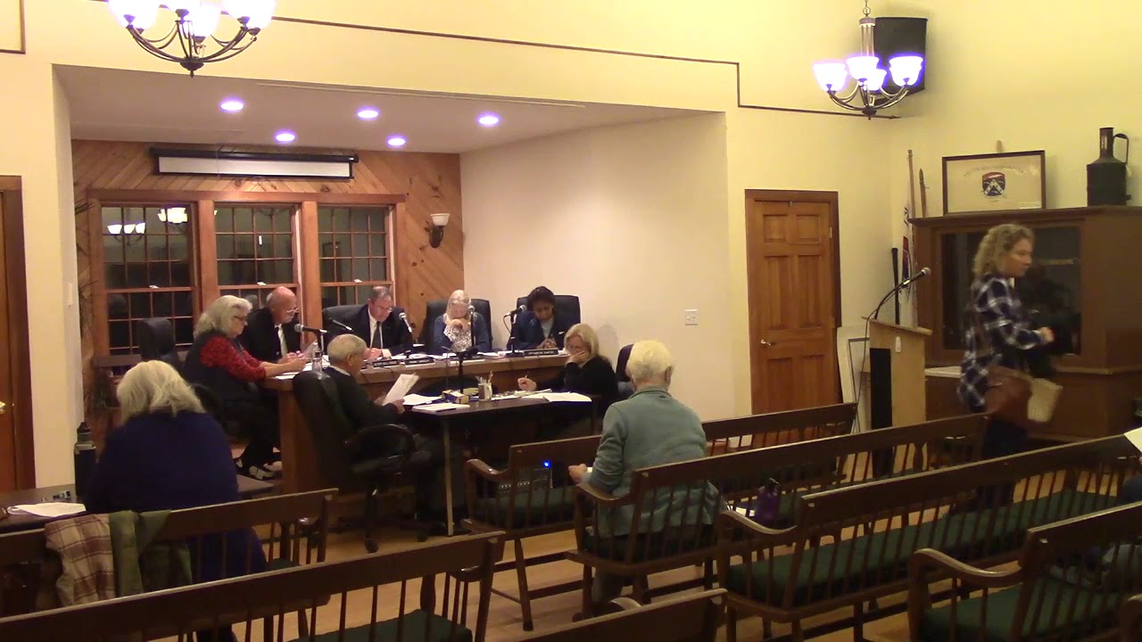 Hopkinton Town Council Meeting October 21, 2019 YouTube
