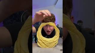 The Impossible Pringle Circle Completed.. #shorts