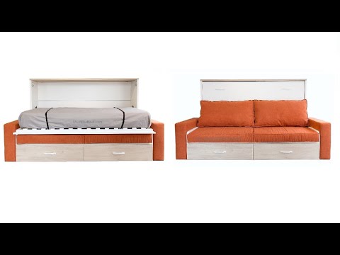 Litera Abatible Horizontal de Roble ✓ Muebles Noel Ibiza SL en