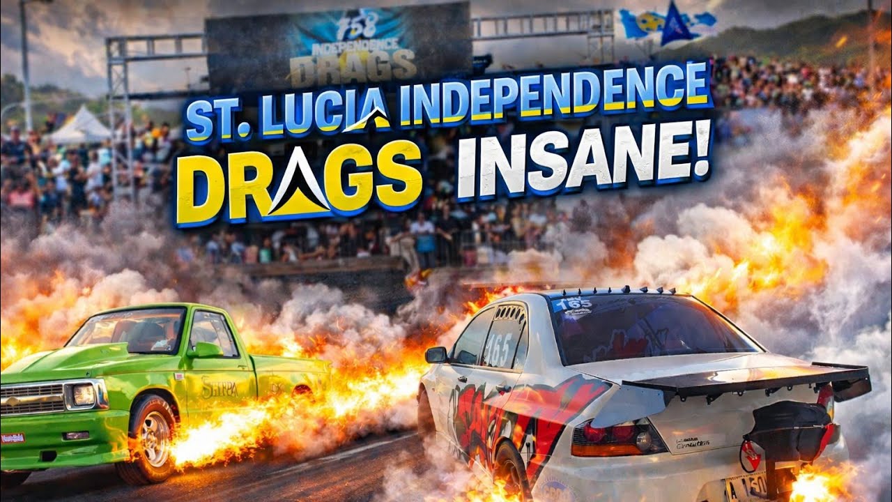 St. Croix Drag Racing 758 Independence Drags 2026 🇱🇨🔥 The CRAZIEST Drag Racing Event in Saint ...