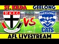St. Kilda Saints vs Geelong Cats | AFL Livestream
