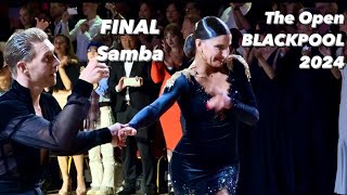 The Open Blackpool 2024 | Final Samba | Professional latin