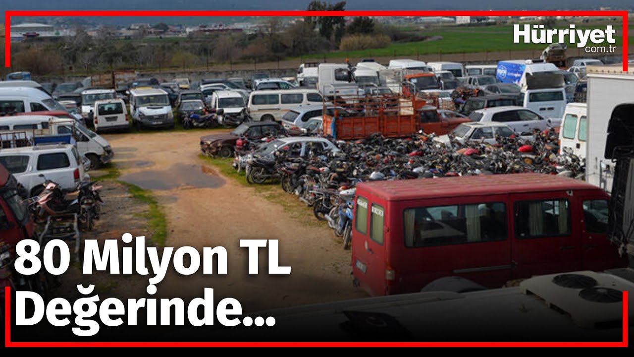80 Milyon Liralık Milli Servet, Yediemin Otoparklarında Çürümeye Terk Edildi
