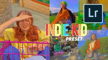 Indie Kid Preset Tutorial | 90s aesthetic | Free DNG | Lightroom