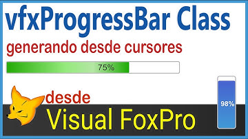 Barra de progreso sencilla en VFP: Clase 100% fácil de implementar en 3 minutos!