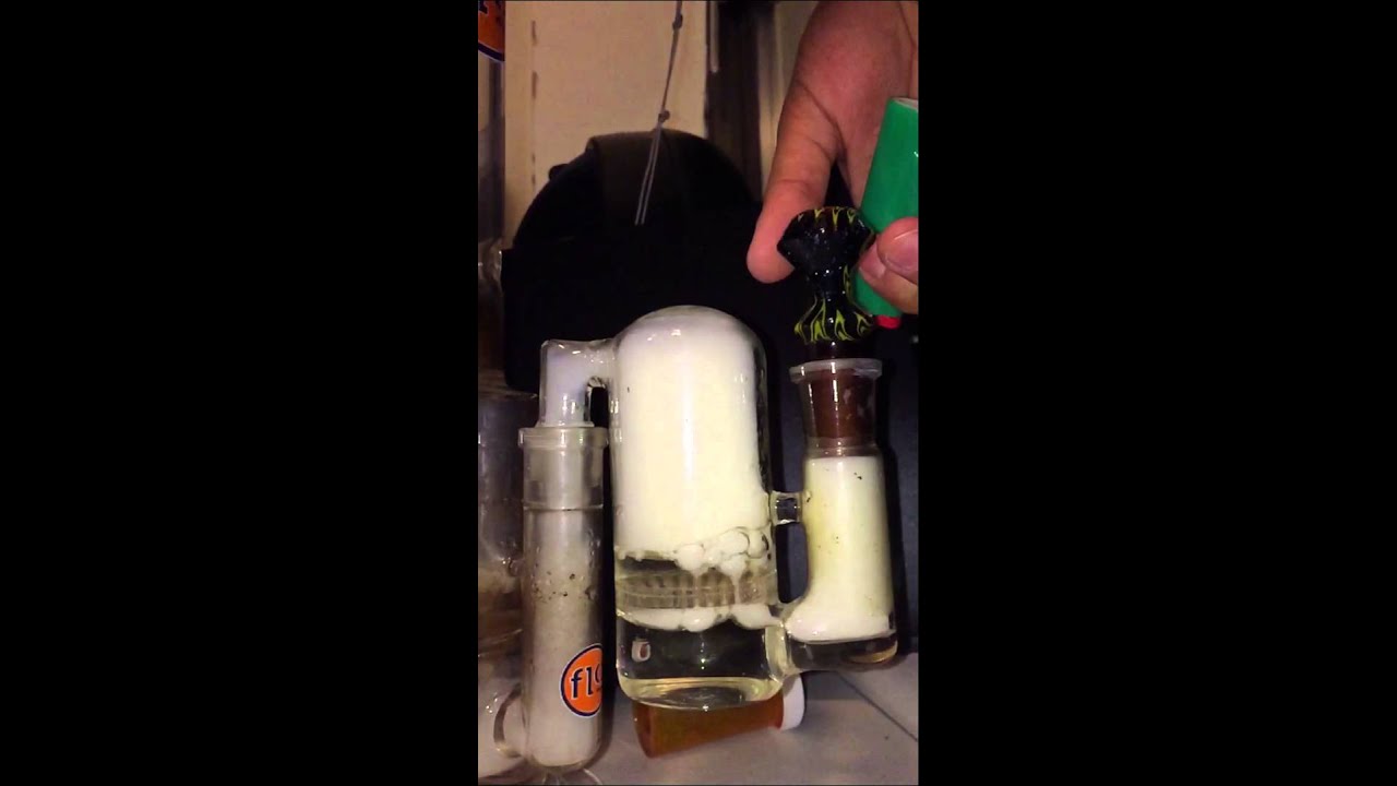 Honeycomb ash catcher slow-motion rip