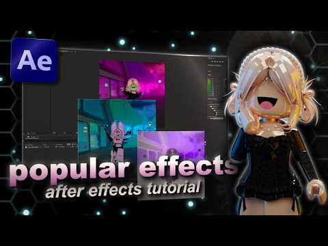 5 popular effects for beginners! (after effects tutorial)