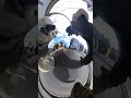 春の青空を歩く柴犬 #柴犬 #dog #cute