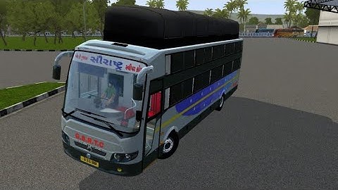 GSRTC SLEEPER BUS LIVERY FOR PRAKASH BV MAXIMA NON AC SLEEPER BUS MOD BY IBS GAMING