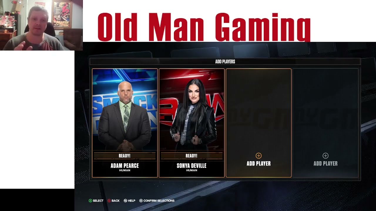 My GM WWE 2K24  How To Add Custom wrestlers & start with no champions on brand