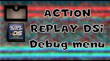 Action Replay DSi - Debug Menu