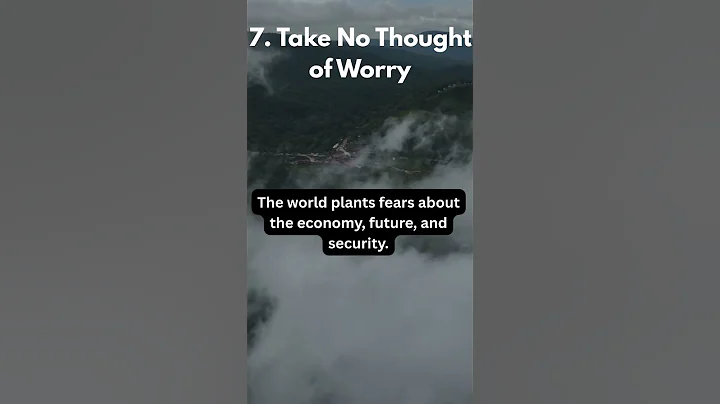 Take No Thought of Worry #jesus #motivation #jesuschrist #bible #christianity #preaching #education