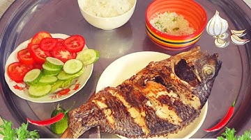 Cá Rô Phi Nướng Than Củi ngọt thịt thơm ngon