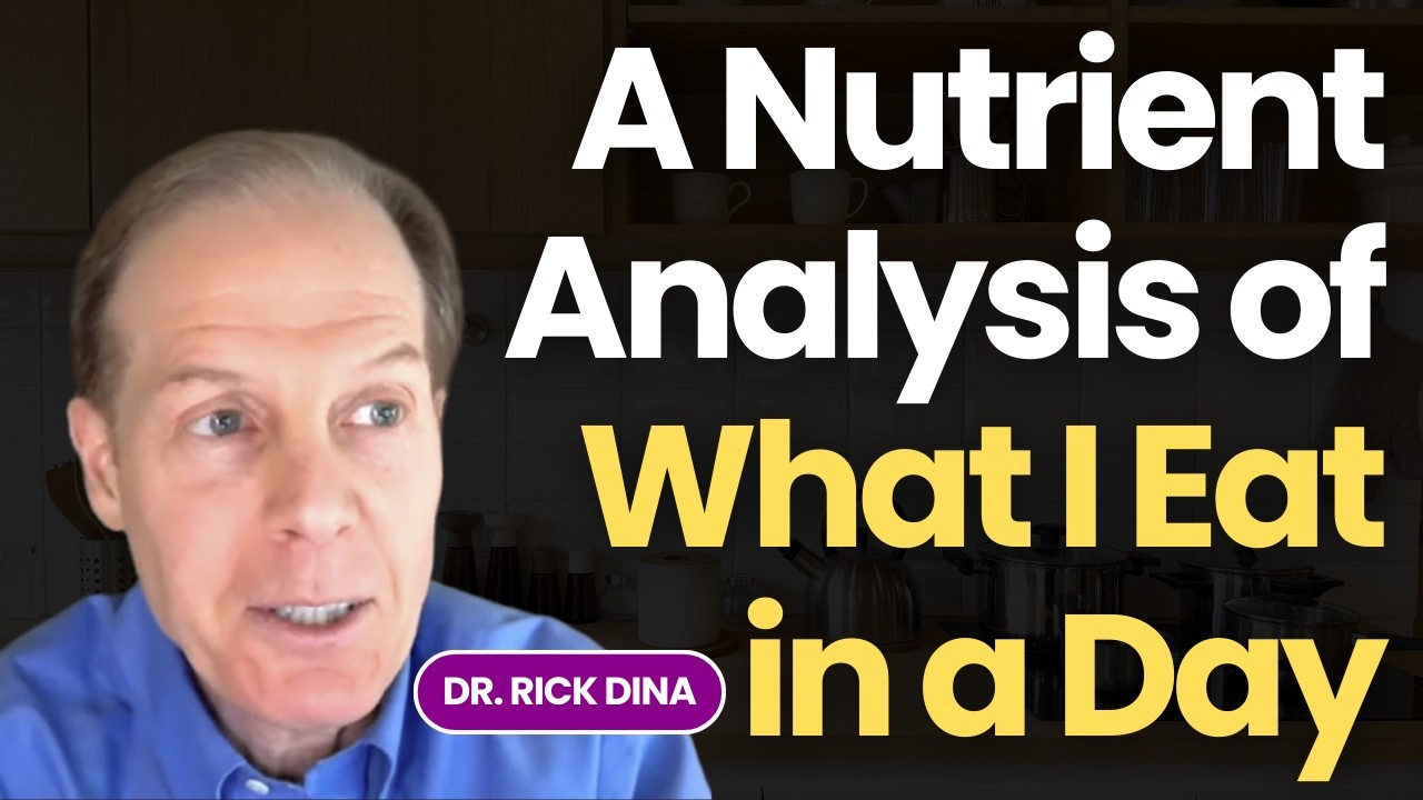 A Nutrient Analysis of What I Eat in a Day with Dr. Rick Dina @RawFoodEducation