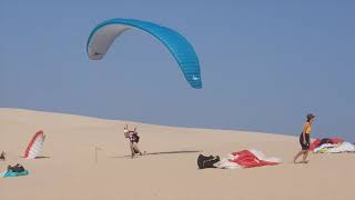 Dune Du Pilat Groundhandling Kiten Paragliding
