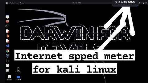 Internet Speed Meter for kali linux||Ubuntu||Darwin for Devils