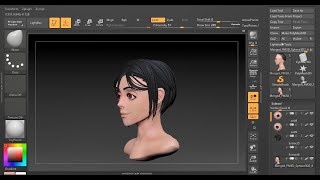 Sebastian Michaelis (Black Butler) - Zbrush timelapse sculpt screenshot 4