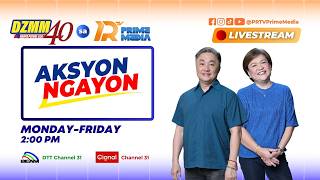 AKSYON NGAYON | APRIL 30, 2026 | DZMM sa PRTV Prime Media screenshot 2