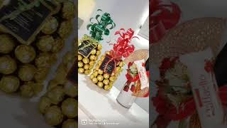 Unique ways to gift wine and chocolate #christmasgifts #ghananews #diy #ferrerorocher #craftideas