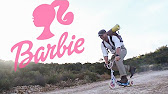 Traveling On A Barbie Scooter