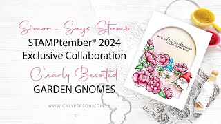 STAMPtember® 2024 Clearly Besotted - Garden Gnomes