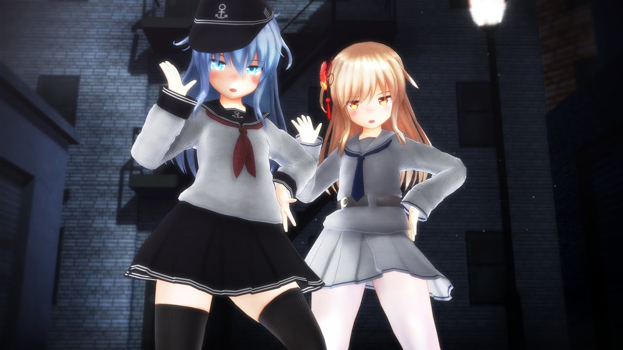【MMD艦これ】響と菊月で「SNOBBISM」