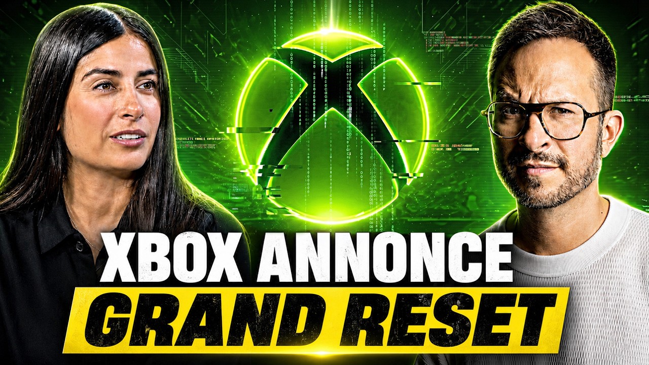 XBOX : LE GRAND RESET ANNONCÉ ⚠️ Exclusivités, Console, Helix, IA, Prix... Asha Sharma se confie !