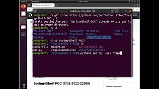 CVE-2022-22965 (Spring4Shell) reproduced by jonafk555