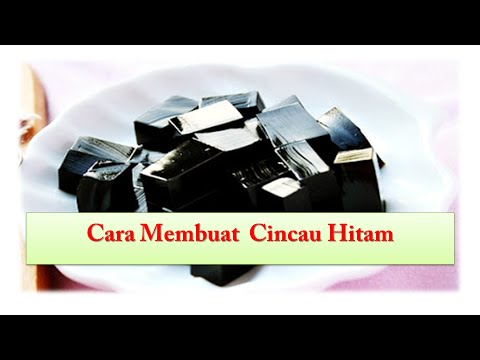 Cara Membuat Cincau Hitam - YouTube