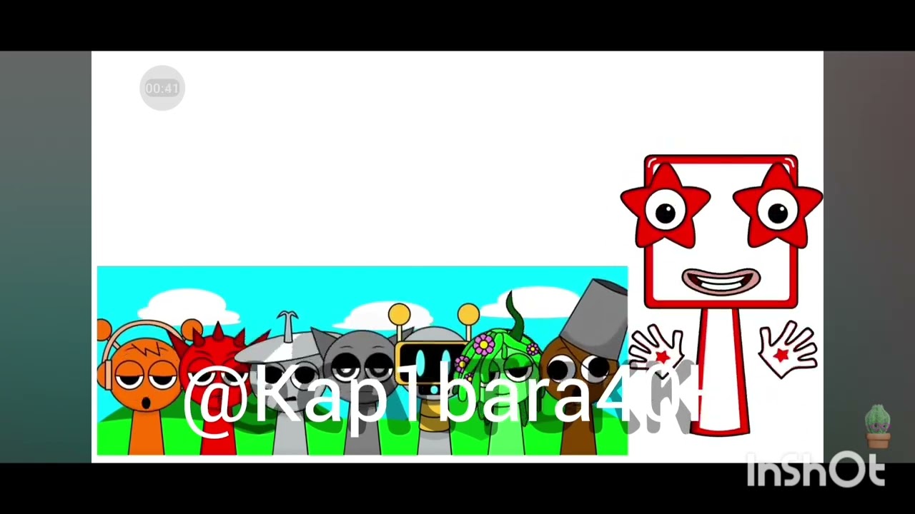 Sprunki oc:Ten (from numberblocks)