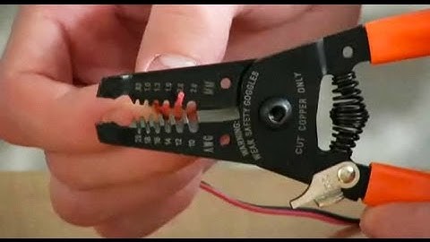 How To Strip a Wire
