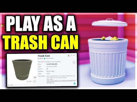 How To Play As A Trash Can In Jailbreak Roblox Youtube - trash model roblox