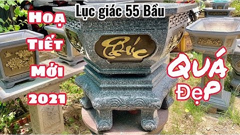 Báo giá chi tiét khuôn chậu lục giác 55 bầu Phúc Lộc Thọ mới