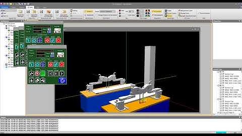 Lab layout in the Mitsubishi RT Toolbox 3 software